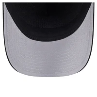 Men's New Era  Black Miami Marlins 9FORTY M-Crown Adjustable Hat