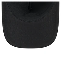 Casquette ajustable New Era noire Miami Marlins 9FORTY M-Crown A-Frame pour homme