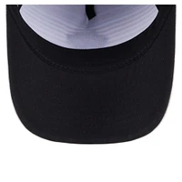Men's New Era  Black Miami Marlins Gradient 9FORTY M-Crown Adjustable Hat