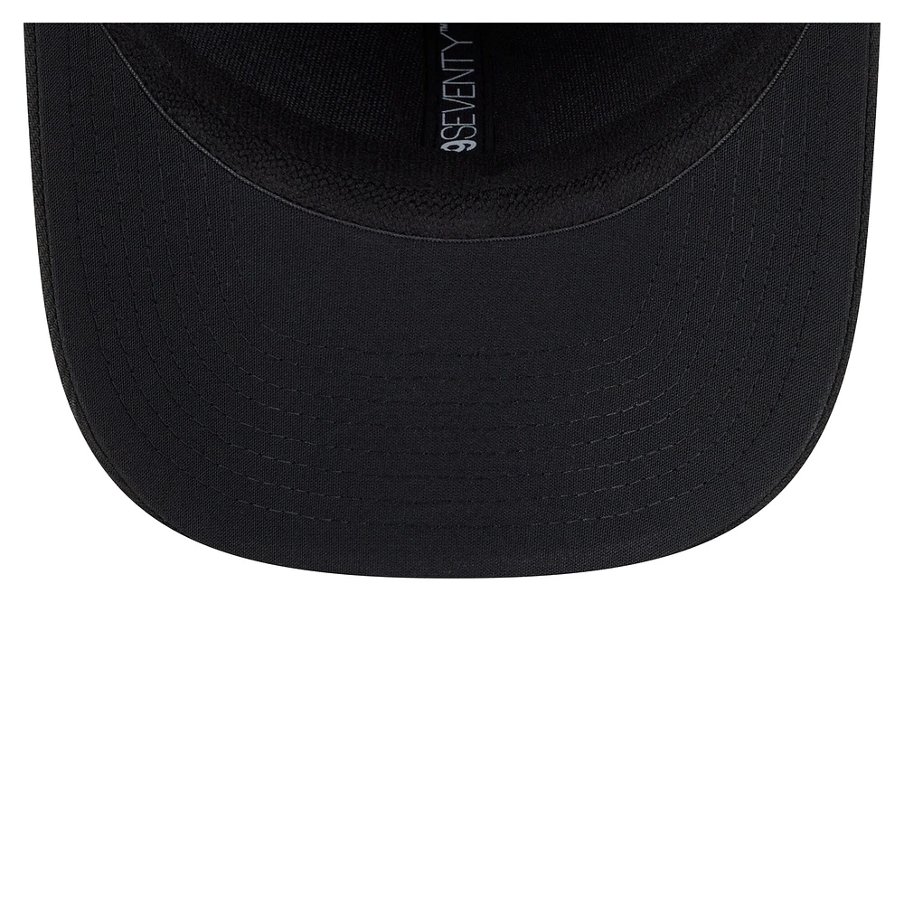 Casquette extensible à boutons-pression Miami Marlins Multi-Rope 9SEVENTY de New Era pour homme, noire
