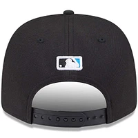 Casquette ajustable New Era Miami Marlins Player Replica 9SEVENTY noire pour homme