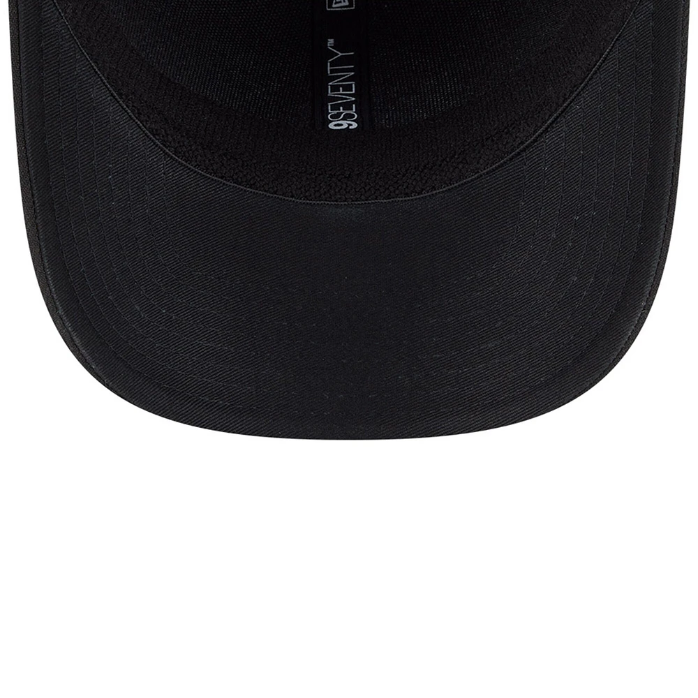 Casquette ajustable New Era Miami Marlins Player Replica 9SEVENTY noire pour homme
