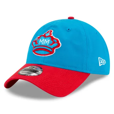 Men's New Era Blue/Red Miami Marlins 2021 City Connect 9TWENTY Adjustable Hat