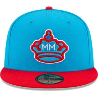 Men's New Era Blue/Red Miami Marlins City Connect - 59FIFTY Fitted Hat