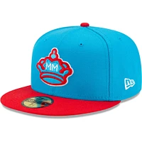 Men's New Era Blue/Red Miami Marlins City Connect - 59FIFTY Fitted Hat