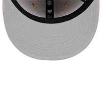 Casquette ajustée 59FIFTY Miami Marlins New Era marron pour homme