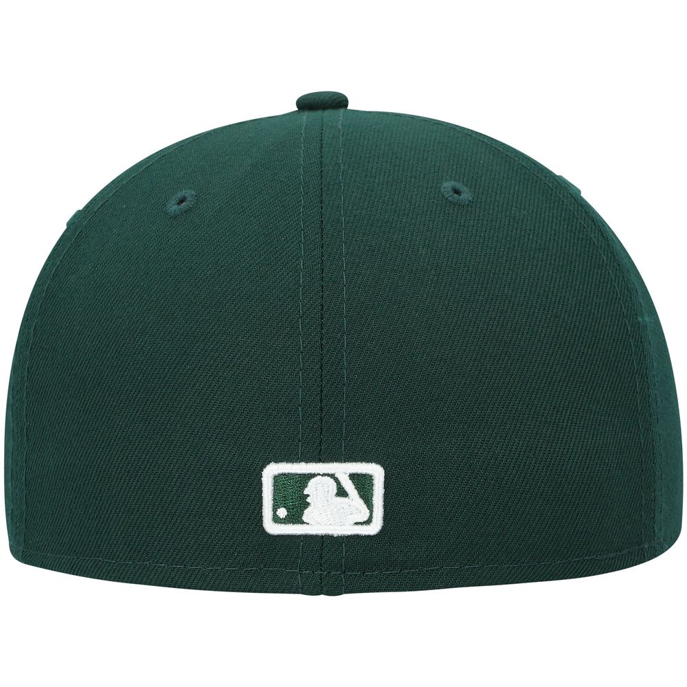 Miami Marlins New Era Logo 59FIFTY Fitted Hat - Green