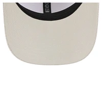 Men's New Era Light Beige Miami Marlins Flawless 9SEVENTY Stretch-Snap Hat