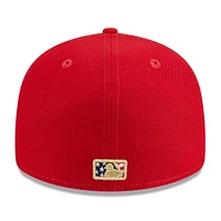 Casquette ajustée rouge Miami Marlins 2023 Fourth of July 59FIFTY pour homme New Era