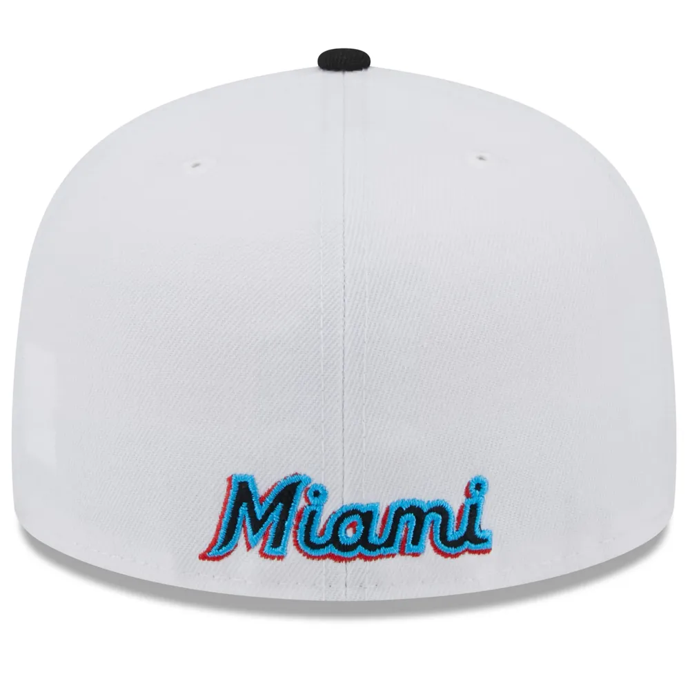 Miami Marlins Black New Era 59Fifty Fitted