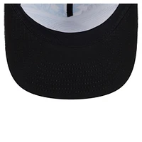 Casquette snapback imprimée Island Golfer des Marlins de Miami pour homme New Era blanche
