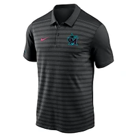 Men's Nike Black Miami Marlins 2025 City Connect Authentic Collection Victory Performance Polo
