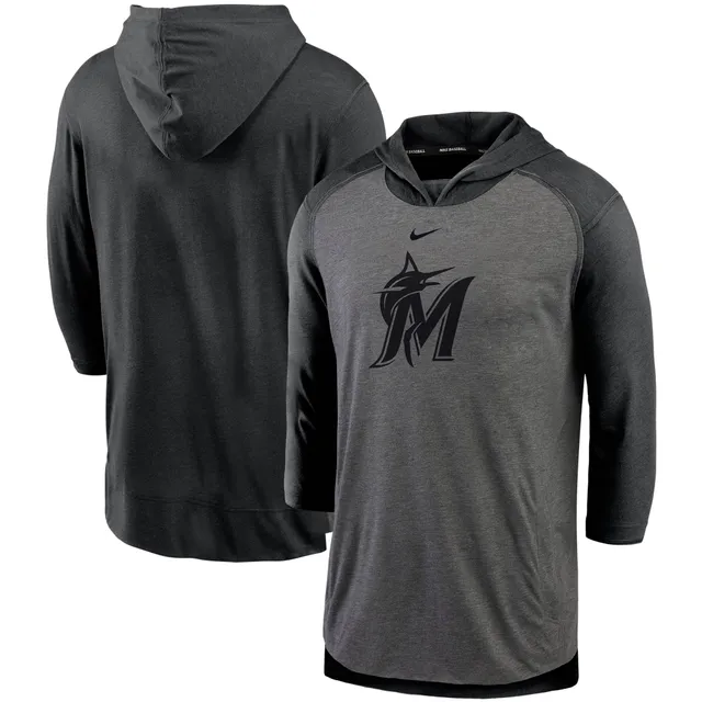 Nike Men's Miami Marlins City Connect Short Sleeve Hoodie