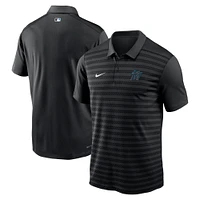 Men's Nike Black Miami Marlins Authentic Collection Victory Performance Polo