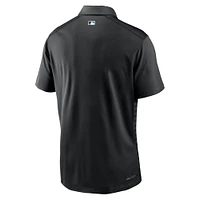 Men's Nike Black Miami Marlins Authentic Collection Victory Performance Polo