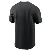 T-shirt Nike Miami Marlins Team Engineered Performance noir pour homme