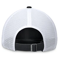Men's Nike Black Miami Marlins Wordmark Adjustable Trucker Hat