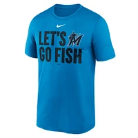 Men's Nike Blue Miami Marlins Local Legend Performance T-Shirt