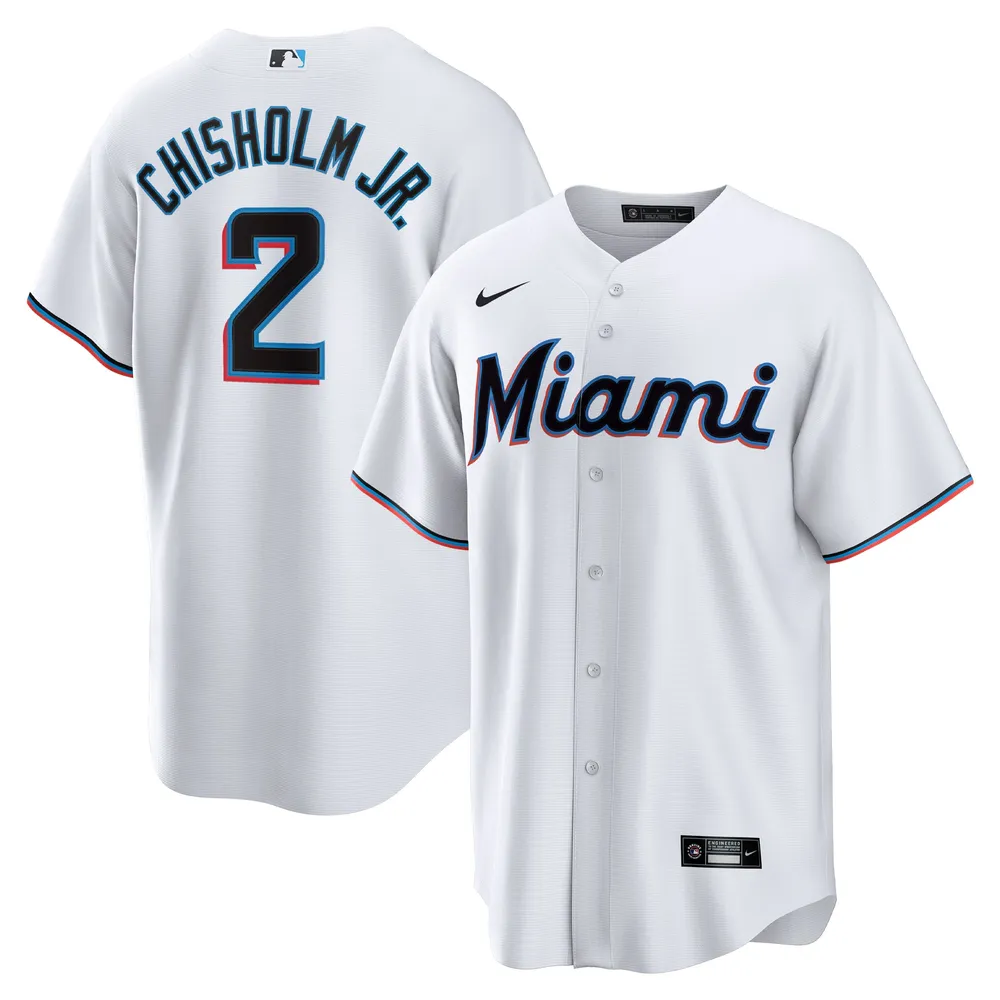 Lids Jazz Chisholm Jr. Miami Marlins Nike Home Replica Player Jersey -  White