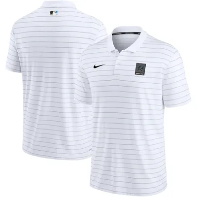 Chicago Cubs Nike Rewind Striped Polo