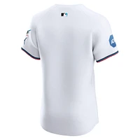 Men's Nike White Miami Marlins Home Elite Jersey
