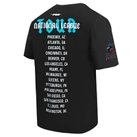 Men's Pro Standard Black Miami Marlins Oversized City Tour T-Shirt