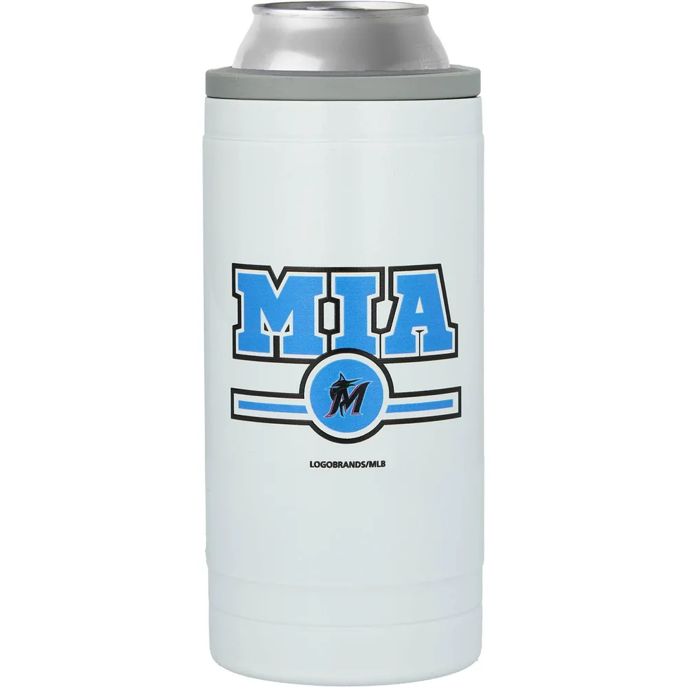 Lids Miami Dolphins 12oz. Flipside Powdercoat Slim Can Cooler