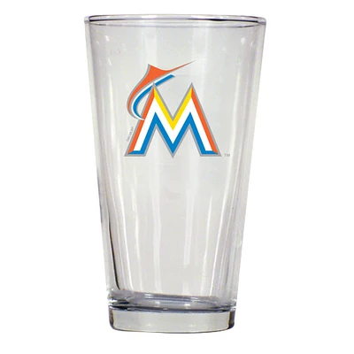 Marlins de Miami 16 oz. Verre à mélange