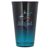 Miami Marlins 16oz. Ombre Pint Glass