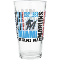 Miami Marlins 16oz. Team Spirit Pint Glass