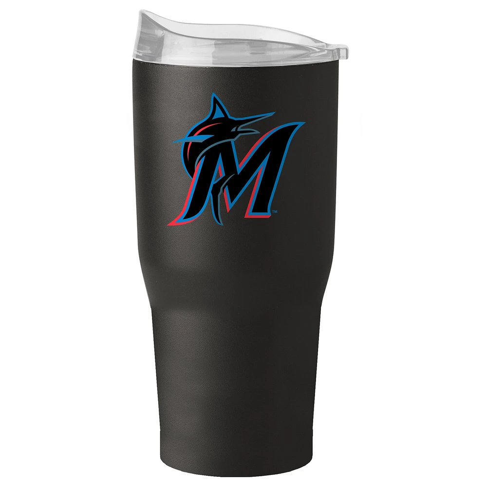 Marlins de Miami 30oz. Gobelet à revêtement en poudre Flipside