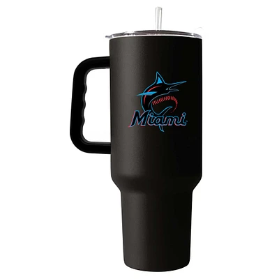 Miami Marlins 40oz. Travel Tumbler with Handle