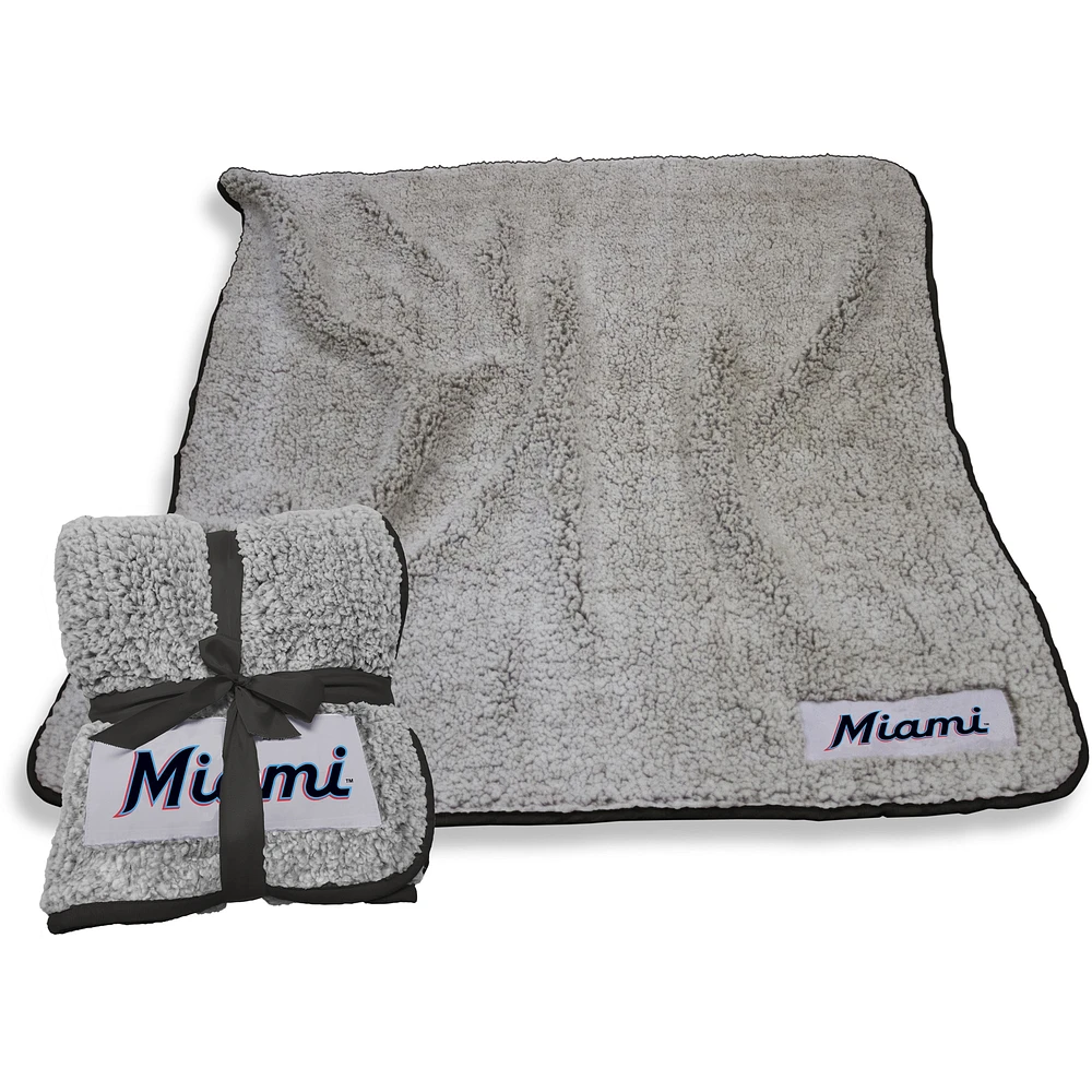 Miami Marlins 50" x 60" Frosty Fleece Team Blanket