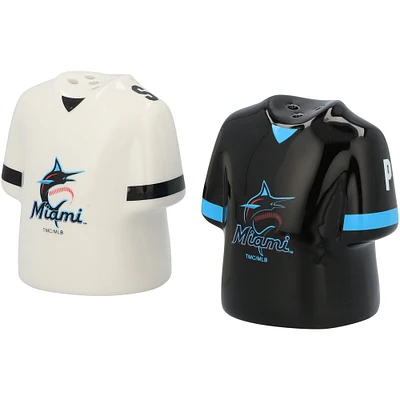 Miami Marlins Team Jersey Salt & Pepper Shaker Set