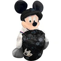 Northwest x Disney Miami Marlins Mickey Hugger Pillow & Silk Touch Throw Set