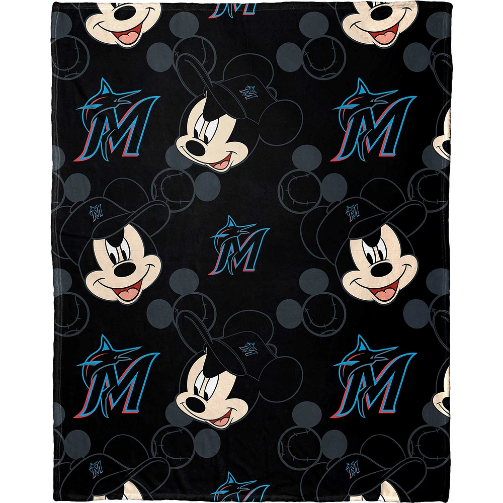 Northwest x Disney Miami Marlins Mickey Hugger Pillow & Silk Touch Throw Set
