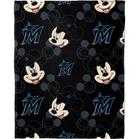 Northwest x Disney Miami Marlins Mickey Hugger Pillow & Silk Touch Throw Set