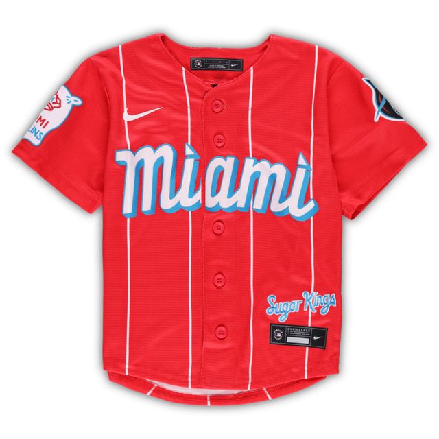 Nike Preschool Nike Red Miami Marlins MLB City Connect Replica Team Jersey  | Bayshore Shopping Centre