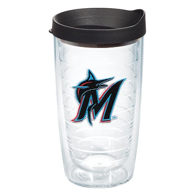 Tervis  Miami Marlins 16oz. Emblem Classic Tumbler