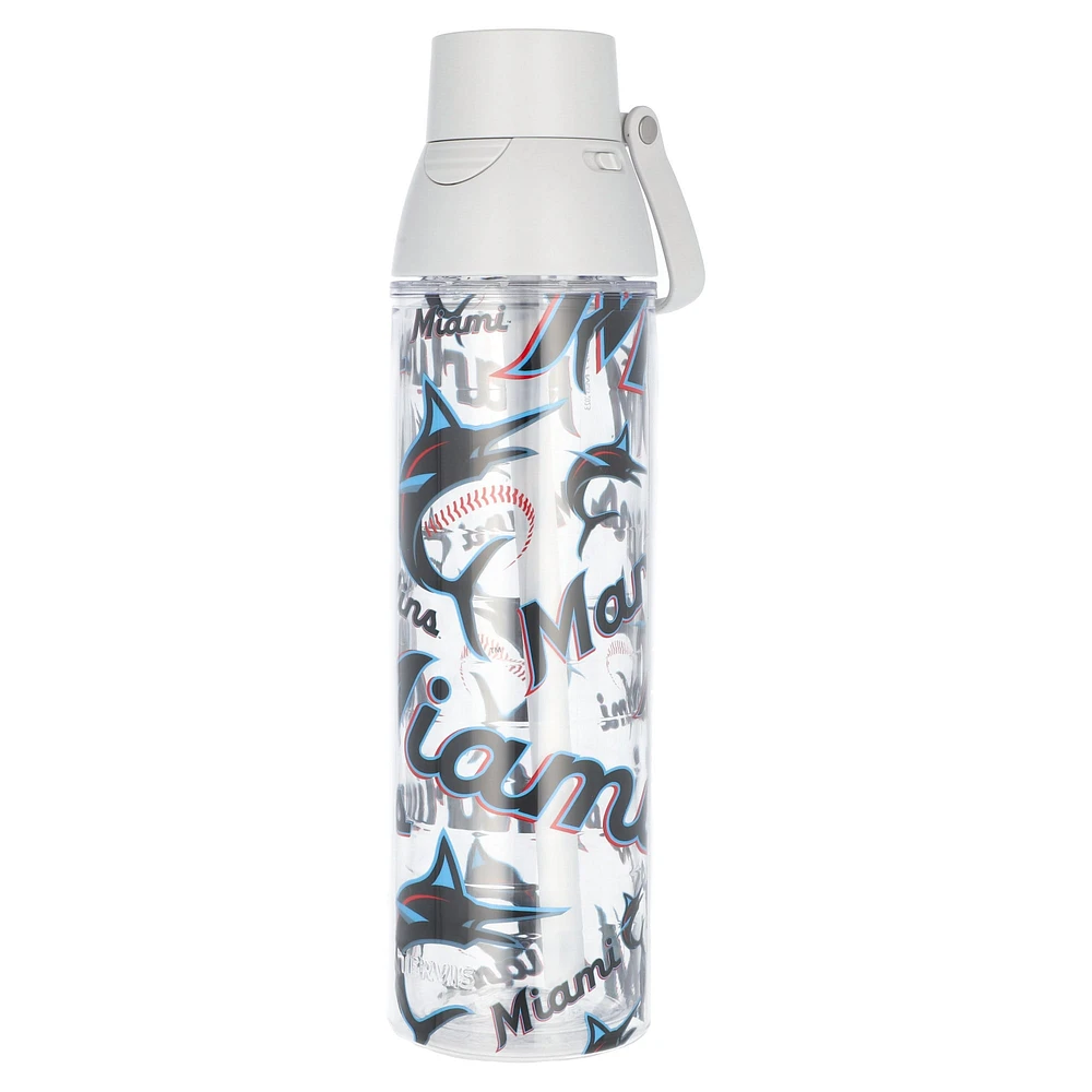 Tervis Miami Marlins 24oz. Allover Venture Lite Water Bottle