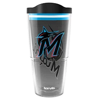 Tervis Miami Marlins 24oz. Gobelet classique Forever Fan