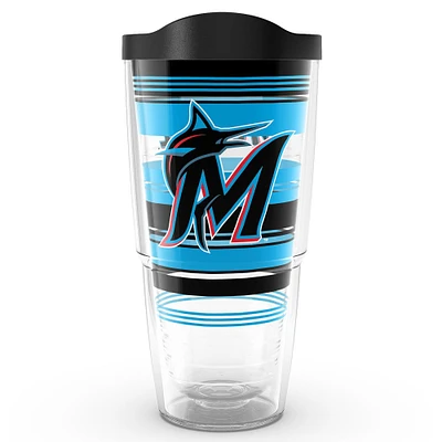 Tervis Miami Marlins 24 oz. Gobelet classique à rayures Hype