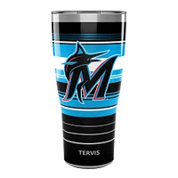 Tervis Miami Marlins 30oz. Gobelet à rayures Hype