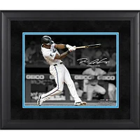 Tim Anderson Miami Marlins Facsimile Signature Framed 11" x 14" Spotlight Photograph