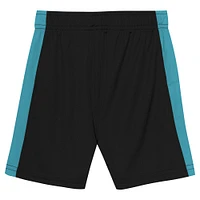Toddler Nike Black/Teal Miami Marlins 2025 City Connect Shirt And Shorts Set
