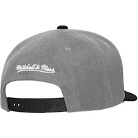 Unisex Mitchell & Ness  Gray Miami Marlins Basic Coop Pro Adjustable Hat