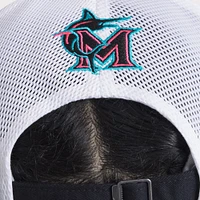 Unisex Nike  Black/White Miami Marlins 2025 City Connect Trucker Adjustable Hat