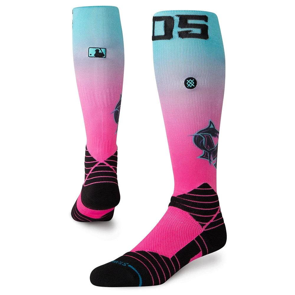 Unisex Stance Pink Miami Marlins 2025 City Connect Over The Calf Socks