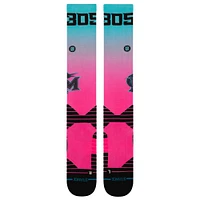 Unisex Stance Pink Miami Marlins 2025 City Connect Over The Calf Socks