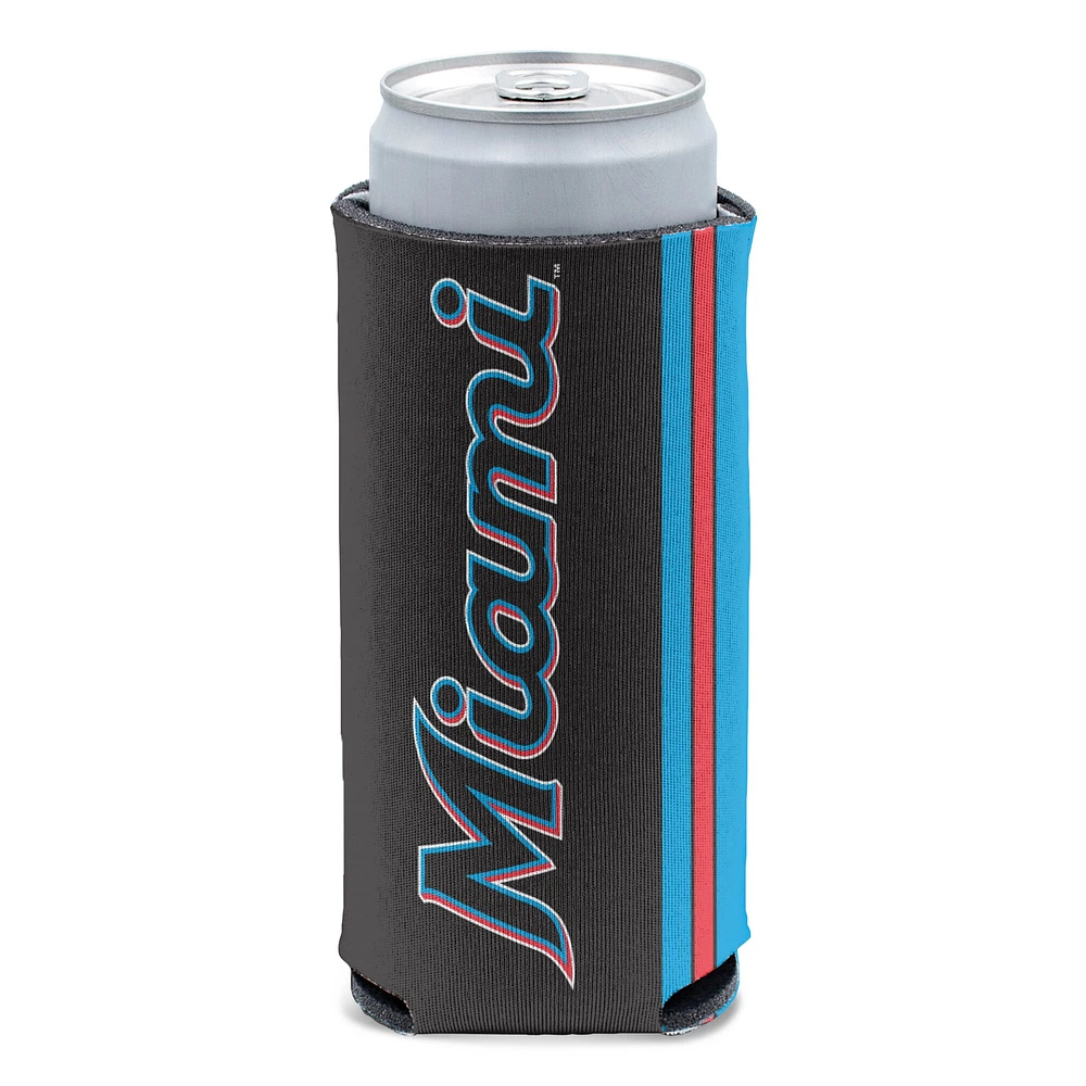 WinCraft Miami Marlins 12 oz. Refroidisseur de canette mince